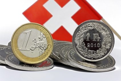 franco svizzero contro euro cambio