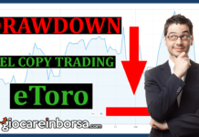 Cosa è il drawdown di eToro