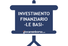 Le basi dell'investimento finanziario