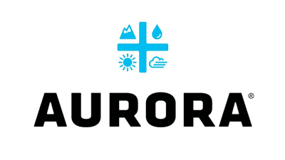 Il logo della Aurora Cannabis, le cui azioni sono disponibili sulla piattaforma di trading 24option