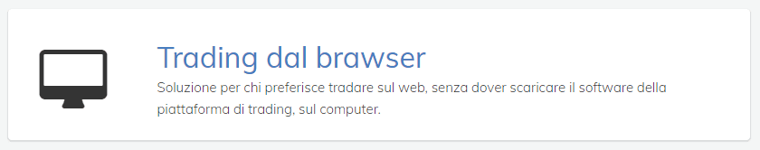 Trading dal browser con AvaTrade