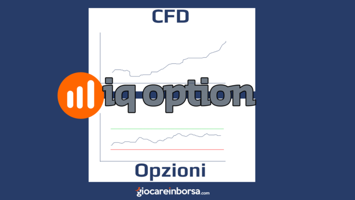 Su IQ Option si può fare trading opzioni e CFD