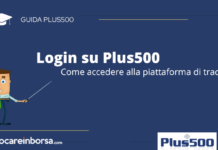 Login su Plus500, come accedere alla piattaforma di trading