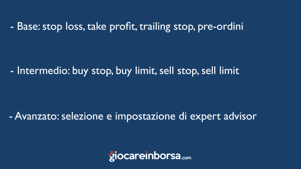 Le tipologie di trading automatico