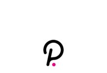Il logo della cripovaluta Polkadot