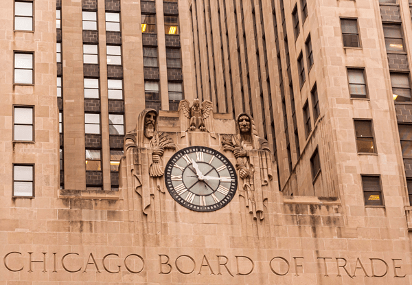 Chicago board of trading