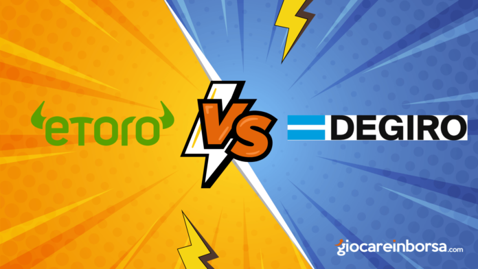 eToro vs Degiro confronto migliori commissioni sulle azioni