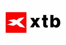 Il logo di XTB