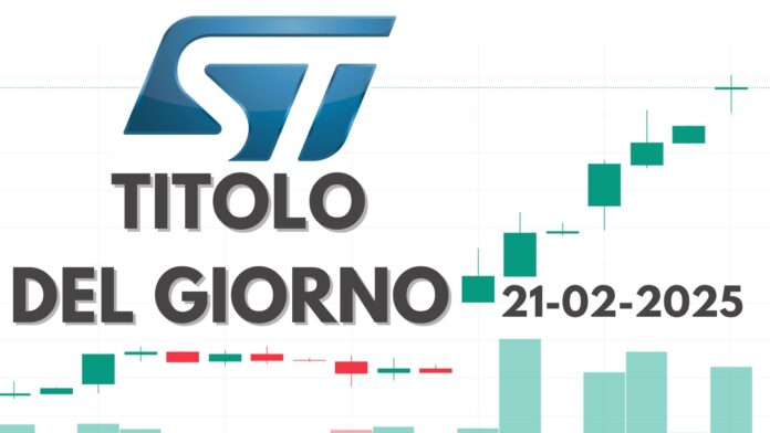Azioni STMicroelectronics titolo del giorno 21 febbraio 2025